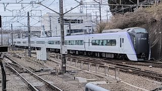 [ジョイント音最高！]E353系 S112編成 特急あずさ18号新宿行が豊田駅4番線を通過するシーン