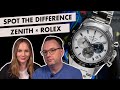 Spot The Difference: Zenith Chronomaster Sport vs. Rolex Daytona
