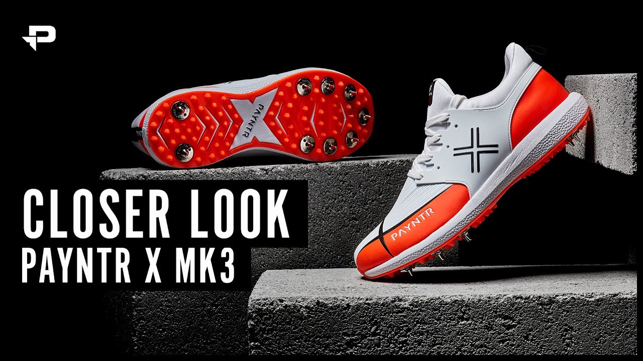 Payntr X Mk3 Cricket Spikes - Closer 