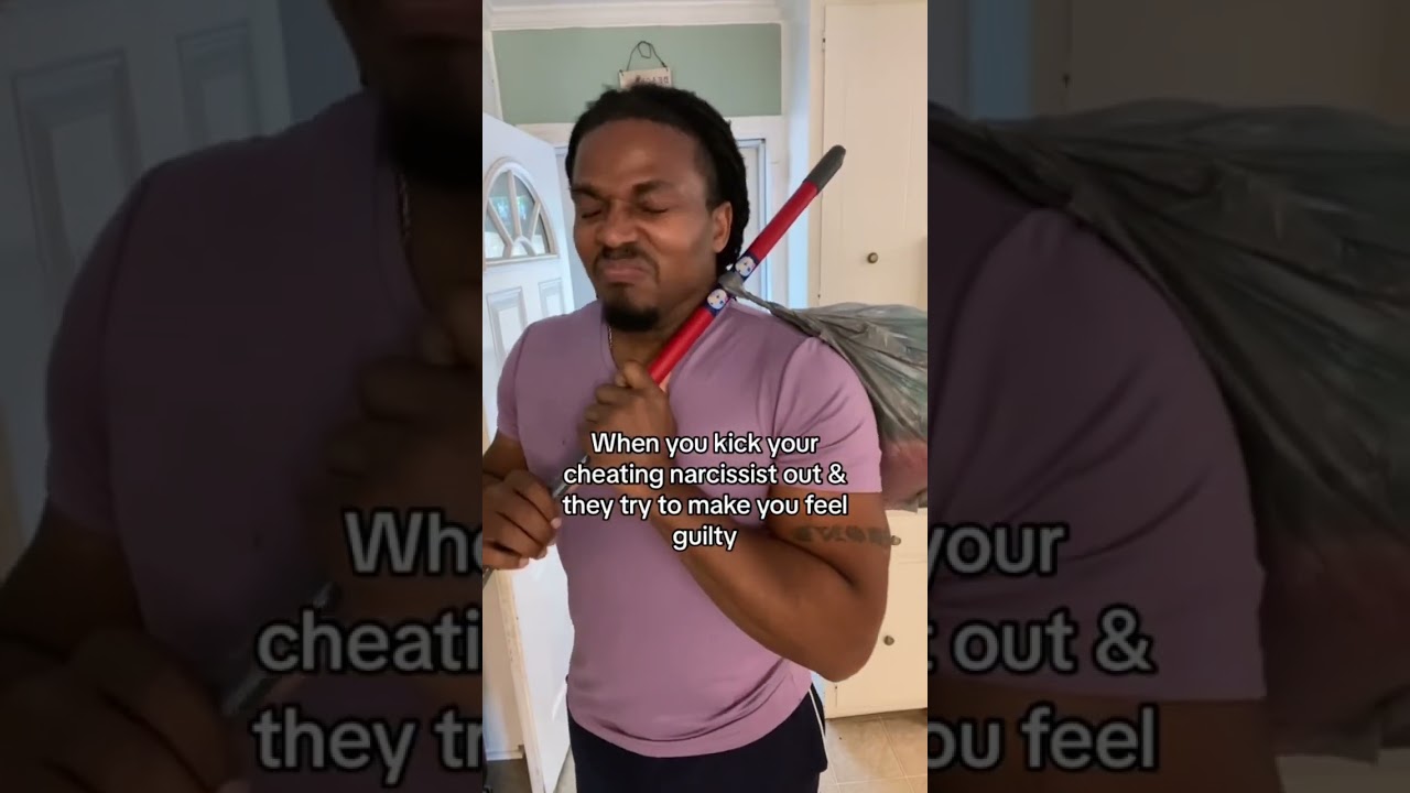 Narcissist trying to make you feel guilty about them cheating (skit)