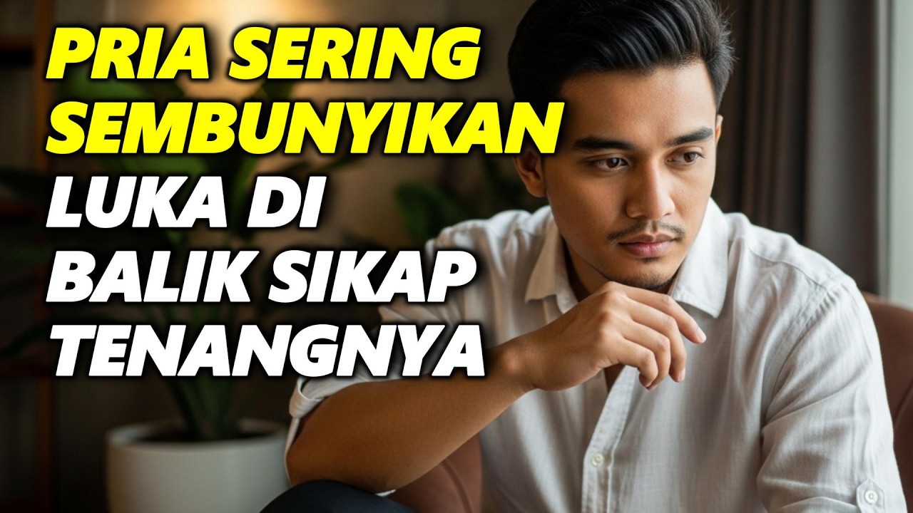 Мужчины часто скрывают свои раны за спокойным видом.