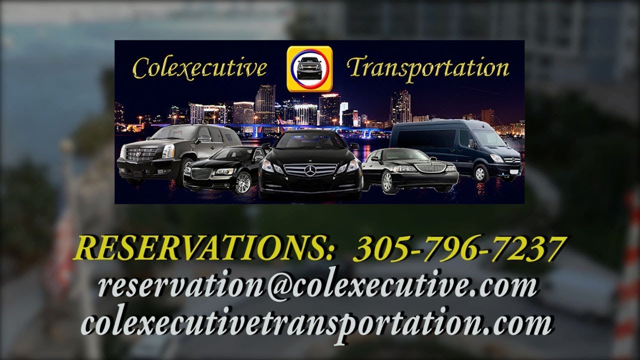 Best Limousine and Car Service in Miami - Colexecutive Transportation