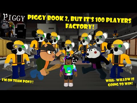 Piggy but it's 100 Players - Roblox