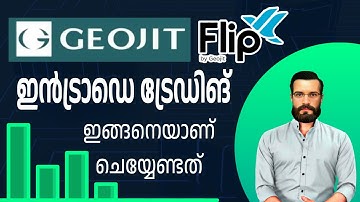 Intraday Trading setup in Geojit app
