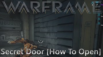 Warframe - Deepmines Secret Door [How To Open]