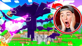 Living INSIDE the WITHER STORM in MINECRAFT!