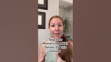 Why high-yield concepts beat memorization on the MCAT. #mcat