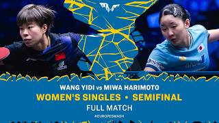 FULL MATCH Wang Yidi vs Miwa Harimoto WS SF 2026