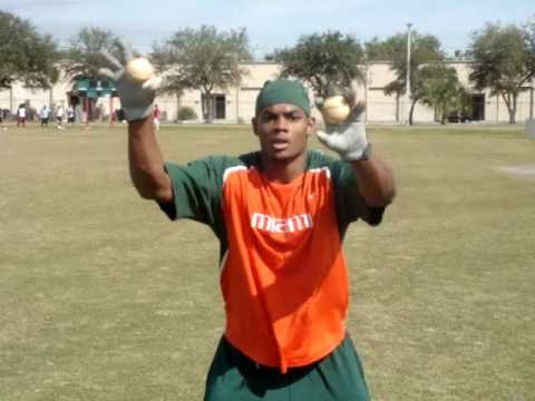 Mark Duper / Leonard Hankerson Workout Part 6 (2010)