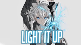 Nightcore - Robin Hustin x TobiMorrow - Light It Up (Lyrics) (feat. Jex)