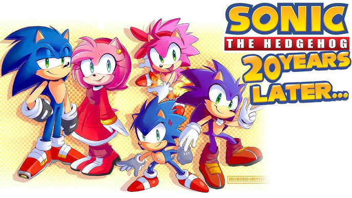 Super Family - Sonic 10 Years Later (Sonic x Amy (Sonamy) Comic