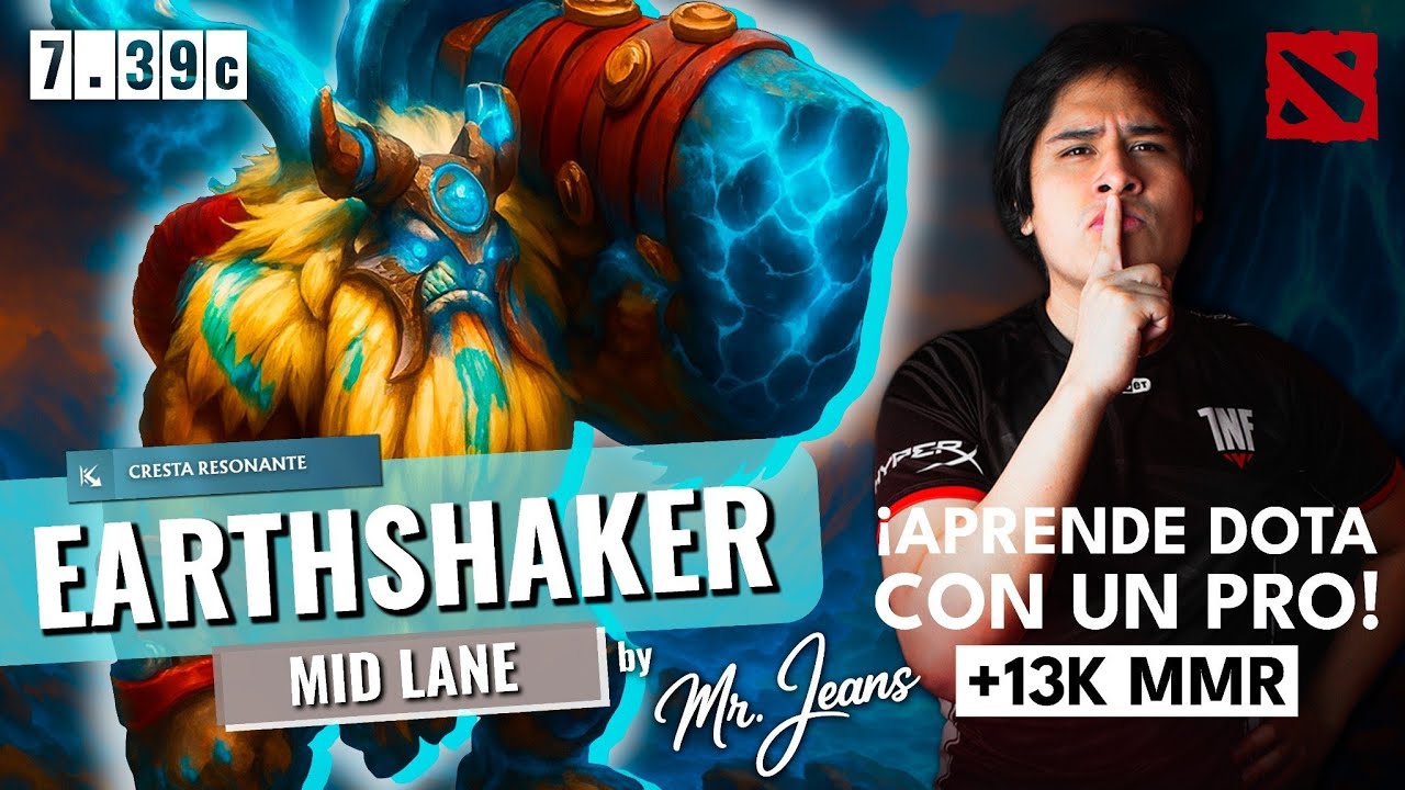 EARTHSHAKER | EL HÉROE QUE CAMBIA LA PARTIDA EN 1 SEGUNDO | APRENDE A INICIAR COMO LOS GOZUS #dota2