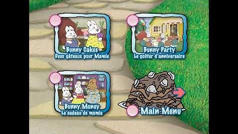 Max & Ruby: Bunny Party - DVD Menu Walkthrough