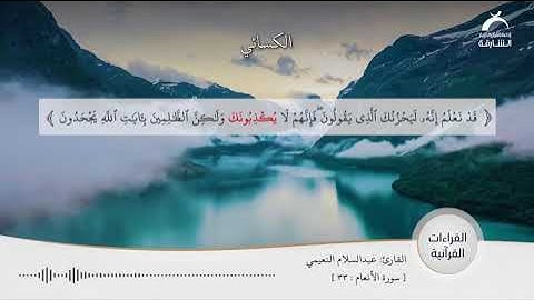 قد نعلم إنه ليحزنك الذي يقولون فإنهم لا يكذبونك ولكن الظالمين بآيات الله يجحدون