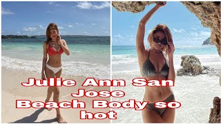 Julie Ann San Jose Ngpunta s Boracay.Talaga Naman Ang kanyang Beach Body napaka hot
