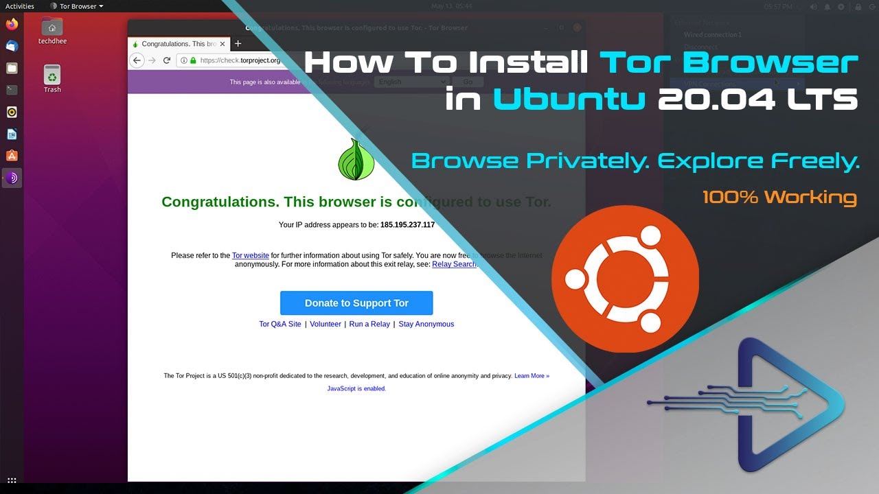 how to install tor browser in ubuntu