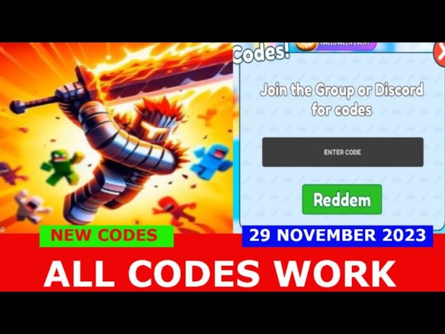 Great Sword Simulator Codes for December 2023: Free Potions & Heroes! - Try  Hard Guides