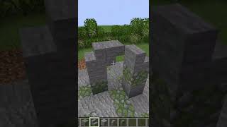The BEST small statue EVER in Minecraft #shorts #Statue #minecraft