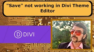 Divi "Save" Button not Working in Theme Builder