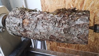 Woodturning - from log to vase