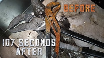 Rust completely removed in 1 min 47 seconds