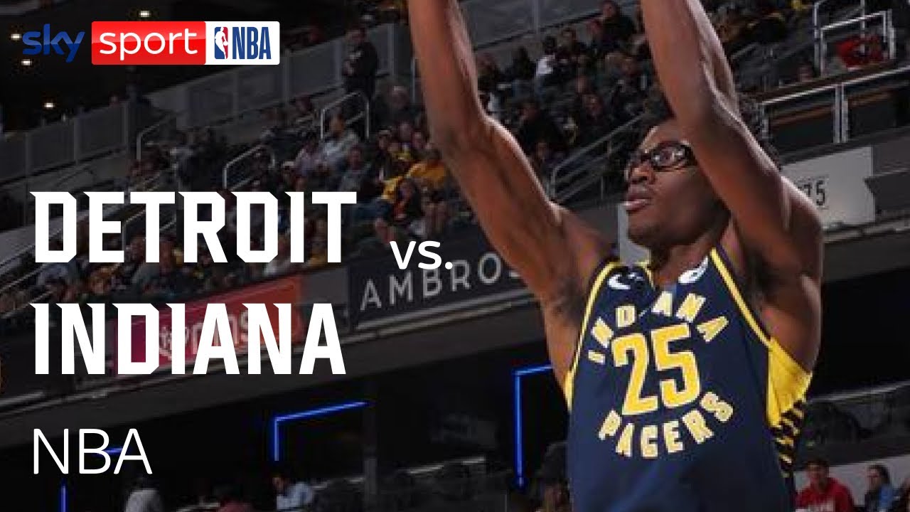 NBA Highlights DetroitIndiana 11797 YouTube