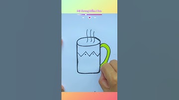 Vẽ cái ca cái cốc đơn giản #easydrawing #Shorts