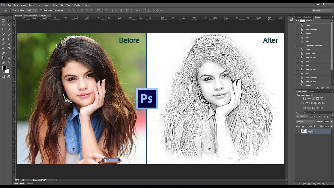 Pencil Sketch on How to Transform Photos into