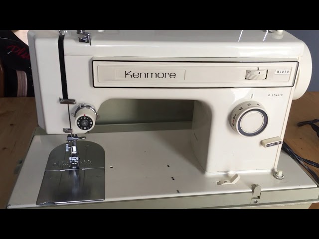 Kenmore 158.16410 Sewing Machine Instruction Manual