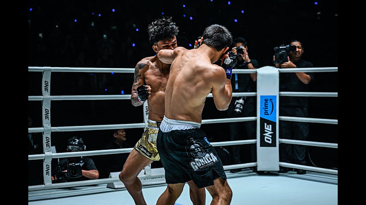 นนทชัย จิตรเมืองนนท์ ถูกฮุค อับดุลลา ดายาคาเอฟ Abdulla Dayakaev น็อกยกแรก ONE Fight Night 12 ก.ค.68