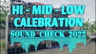 Hi-Mid-Low (Calebration Sound Check) SCPH