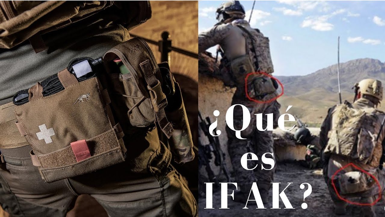 Qué es IFAK? botiquín individual táctico 