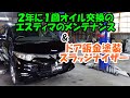 オイル交換は２年に１回のエスティマのメンテナンス＆鈑金塗装　スラッジナイザー　エスティマ　ＡＣＲ５５　バルブ交換　ＴＯＹＯＴＡ　トヨタ