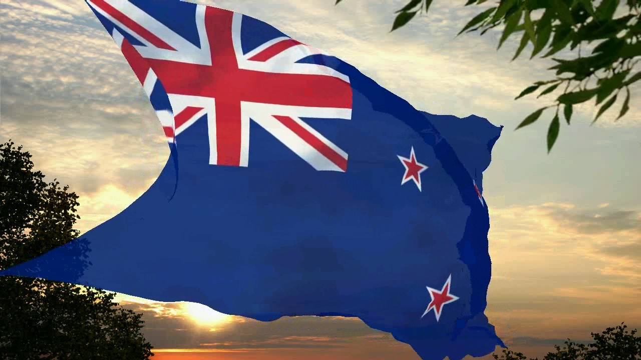 Flag and anthem of New Zealand