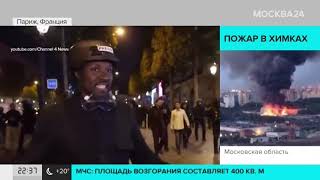 Антон Орлов о беспорядках во Франции в эфире ТК 