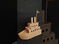 Easy Cardboard Ship Shorts Shortsvideo Youtubeshorts Ship