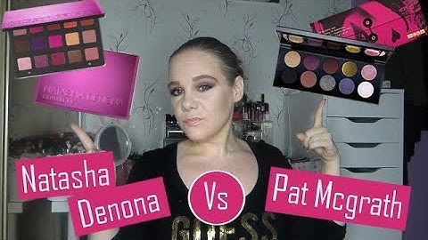 Natasha Denona vs Pat Mcgrath : Quelle marque chère choisir ?