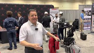 Zero Friction Wheel Pro Push Cart Golf Bag
