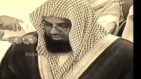 تلاوة جميلة من سورة التوبة عام 1415 هجري للشيخ سعود الشريم