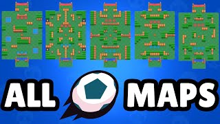 ALL BRAWL BALL MAPS | Brawl Stars