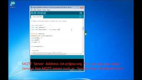 NodeMCU IOT Kit Lesson 6: MQTT Basic Example
