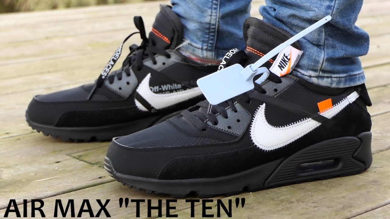 the ten air max 90 black