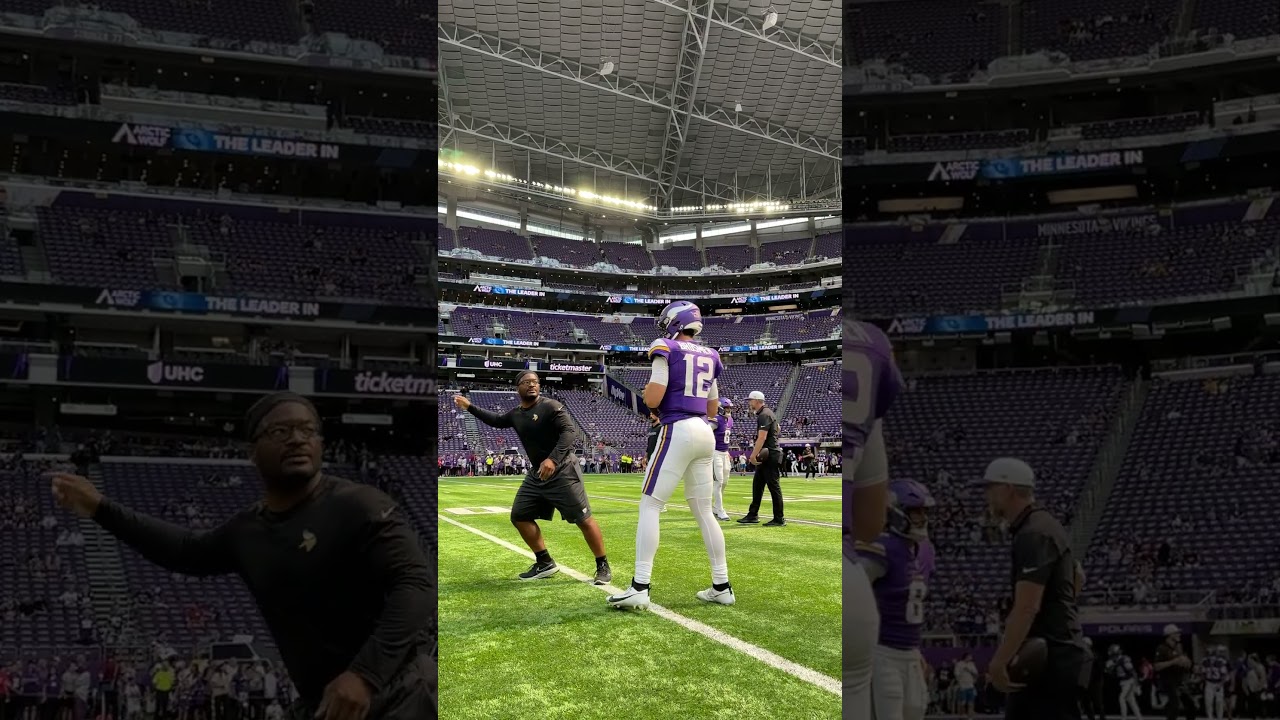 Max Brosmer getting ready for Patriots 💪