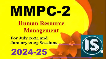 IGNOU MMPC-2 Solved Assignment 2024-25 for July 2024 and January 2025 Session