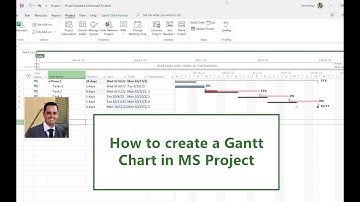 How to Create a Basic Gantt Chart in Microsoft Project 2022