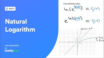 #GeeklyHub Natural Logarithms Explained [Practice Problems Solved] Calc 2 Ep. #1