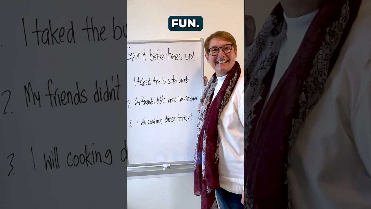 Can YOU spot the mistake? #english #engels #englishlesson #learnenglish #learning #englishgrammar