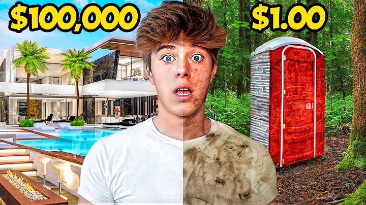 $1 VS $100,000 HOTEL CHALLENGE!!