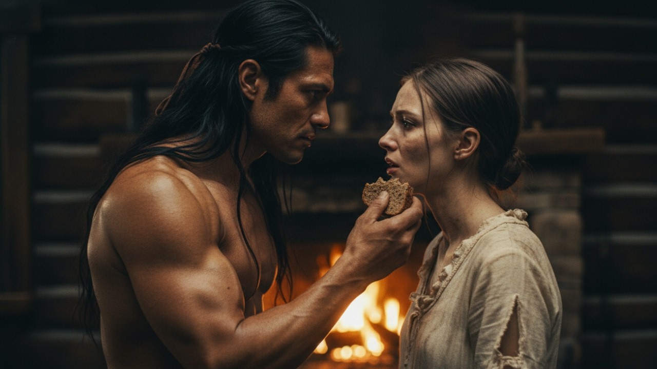 „Schluck es runter“, raunte der Apache dunkel. „Ich lasse dich heute Nacht nicht verhungern.