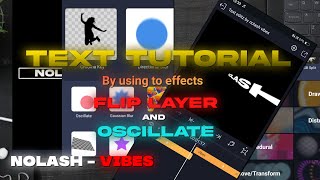 how to use flip layer and oscillate 💤effect 🤍 tutorial video ♥️ by @NolashOfficial screenshot 2
